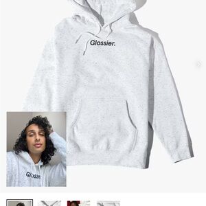 Glossier Gray Speckled Men's Sweater